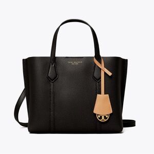 TORY BURCH SMALL PERRY TRIPLE-COMPARTMENT TOTE BAG